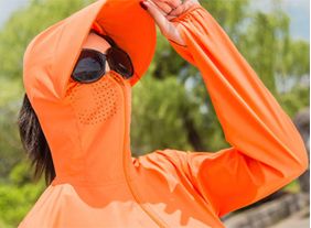 Sun protection clothing fabric